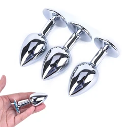 Stainless Steel 7cm X 2.8cm Anal Plug Toys Masonry Anal Toys Butt Plug