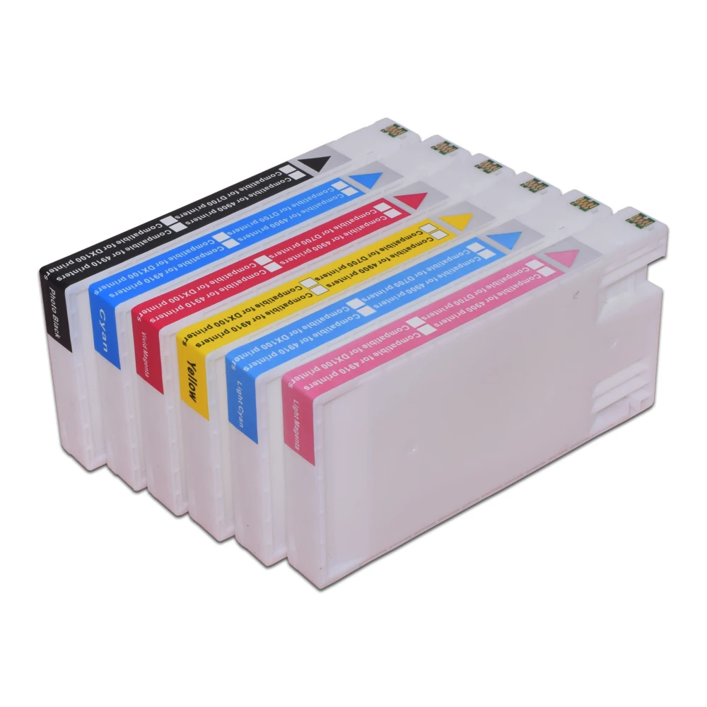 

6Color 200ml Pre-filled Compatible Ink Cartridge for Epson D700 Printer T7821-T7826 With Dye Ink