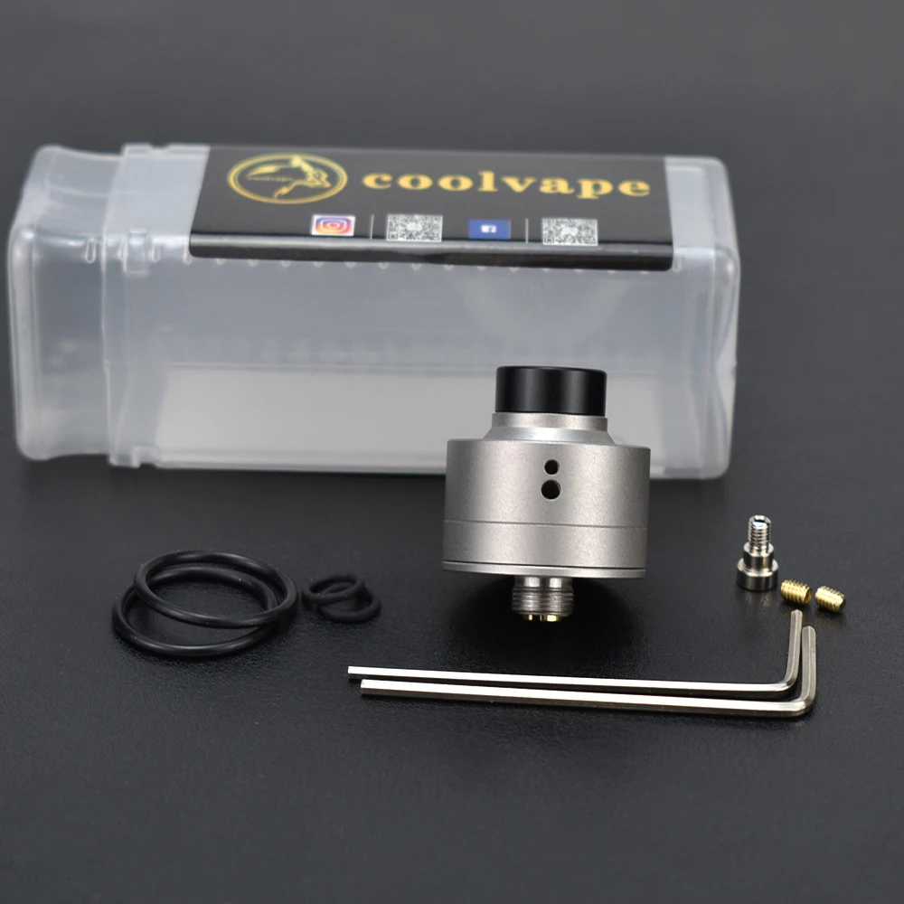 Venna RDA 22 Squonk BF MTL 316SS Rebuildable RDA Vape atomizer tank for coils & atomizers - gallery image 5