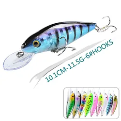 Crankbait Tackle Fishing Lure Bass Jerkbait Minnow Wobbler For Pike Trolling Hard Bait Artificial 1pcs Swimbait Trout Lures Sea