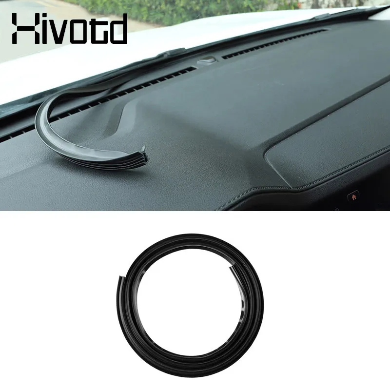 For Geely New Coolray SX11 BelGee X50 2024 Car Windshield Dashboard Soundproof Trim Rubber Central Control Strip Accessories