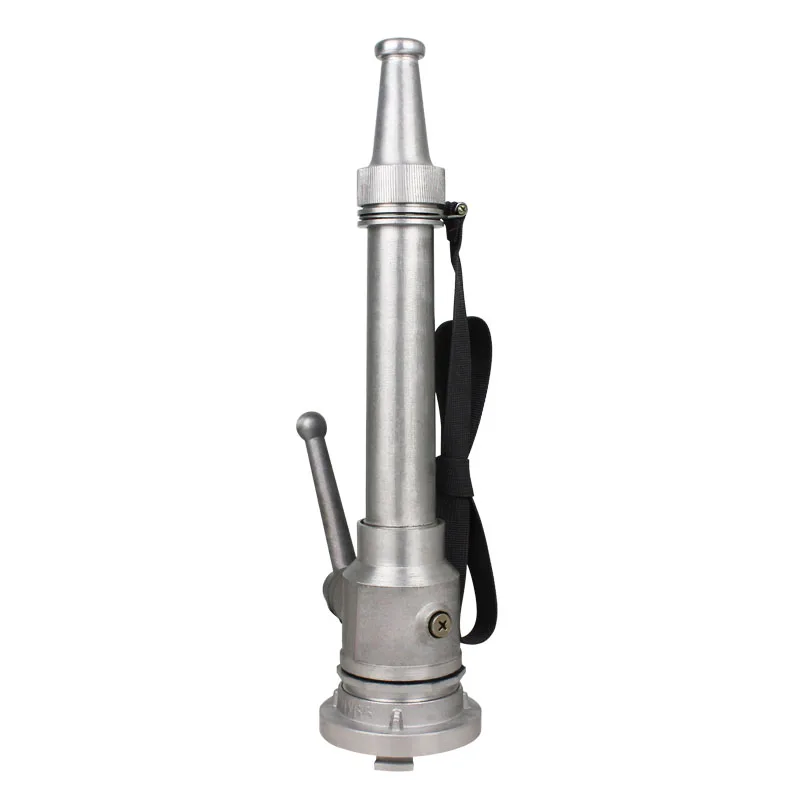 Fire Water Branch Hydraulic Nozzle Head Hydrant Pressure Testing Water Nozzle with Pressure Gauge