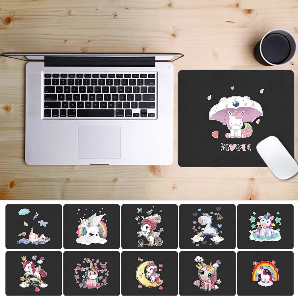 

Cute Pattern PU Leather Computer Mouse-pad High Quality Anti-slip Waterproof Durable Laptop Gaming Mouse Pad