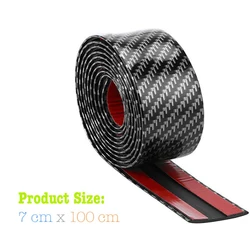 7 cm Universal 5D Carbon Fiber Flexible Molding Flexible Tape Anti-scratch Protective Tape