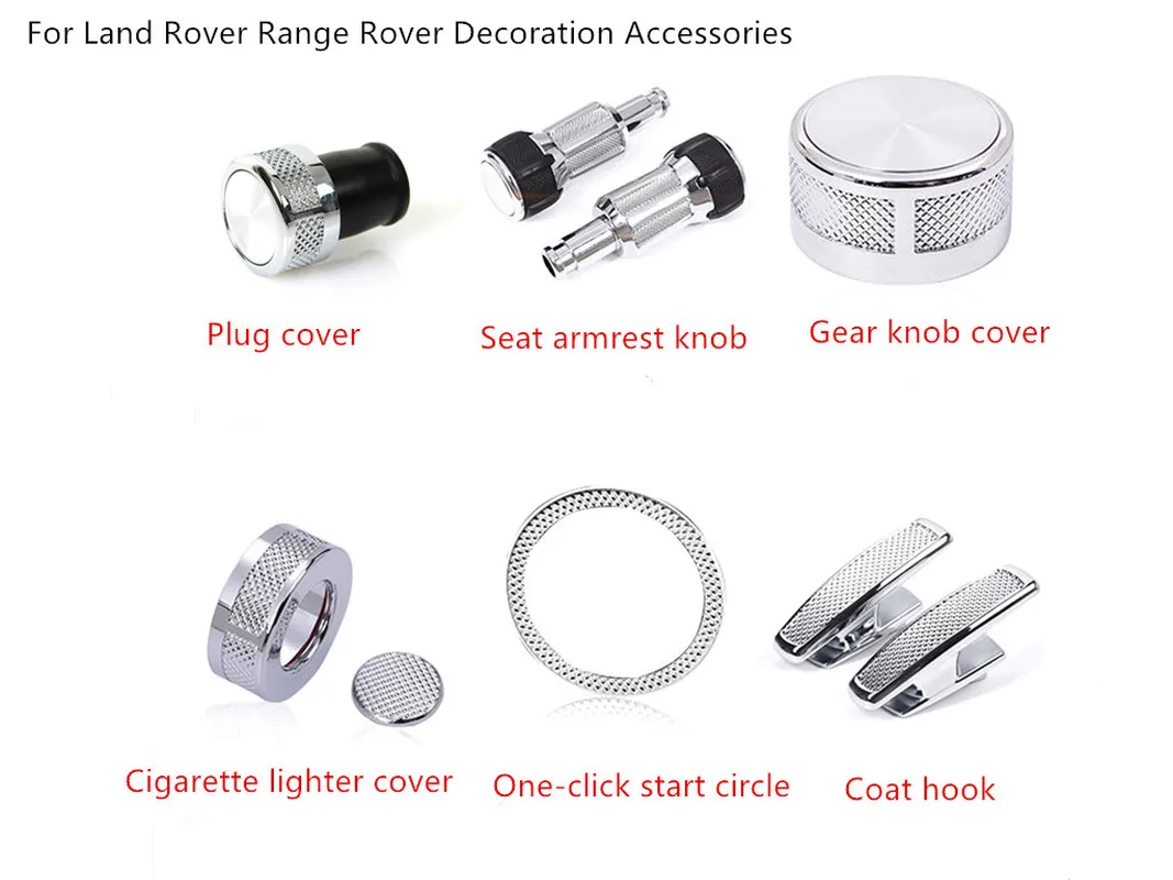 For Land Rover Range Rover SV Modification Kit Range Rover Sport SV Decoration Accessories Gear knob cover Armrest switch