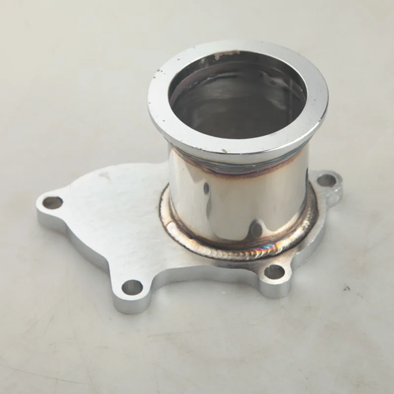 

For T3/T4 5 Bolt To 2.5" 63mm / 3" 76mm V-band Clamp Flange Exhaust Turbo Down Pipe