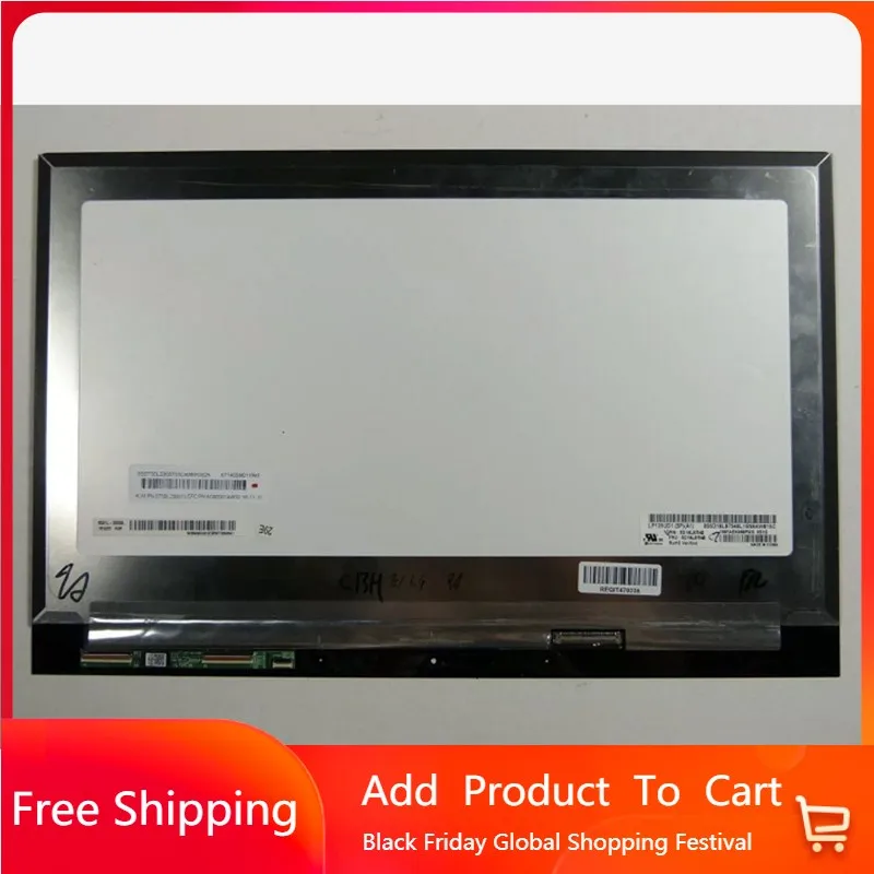 

13.9 inch LCD 5D10L07548 LP139UD1-SPA1 For Lenovo Yoga 910 910-13IKB 80VF FHD 1920*1080 4K UHD 3840*2160 LCD Touch Assembly