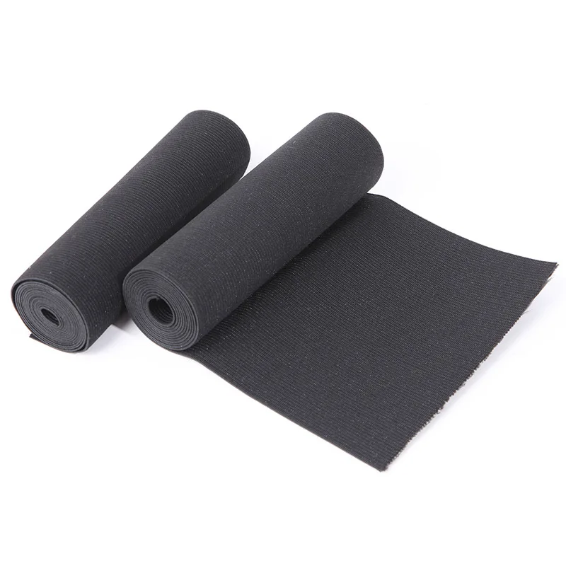 20CM/30CM/40CM/50CM Super Wide Black Nylon Highest Elastic Bands Garment Trousers Sewing Accessories DIY
