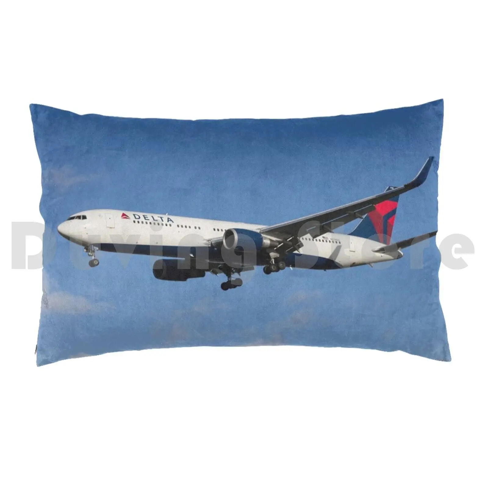 Delta Boeing 767 Pillow Case DIY 50*70 Delta Delta Boeing Boeing 767 767 Delta Jet Delta Delta Boeing Delta Boeing