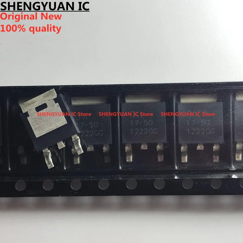 10pcs AP1117D50G-13 AP1117D50L-13 AP1117D50LA 17-50 AP1117D50 AP1117 AP1117D50G TO-252 100% new imported original 100%quality