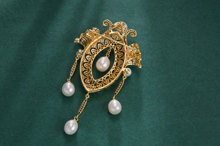 Beautiful Cubic Zirconia Connector DIY Fine Jewellery Making For Brooches