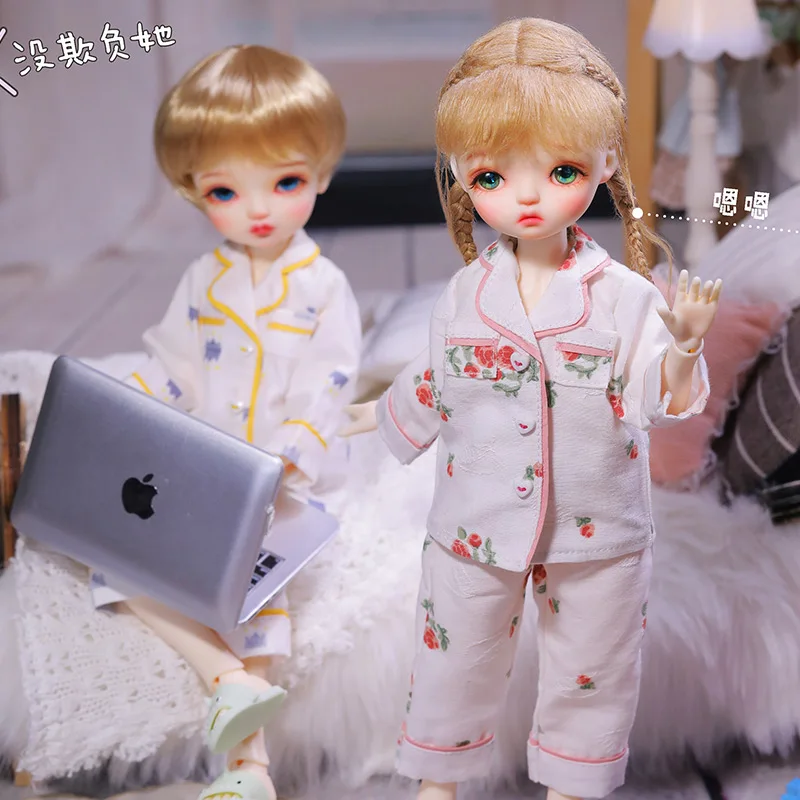 

BJD Doll 1/6 Maodou Qiqi Casual Floral Pajamas UT Body 2 Sweet Art Toys Figure Collection Gifts for Children LCC Secretdoll