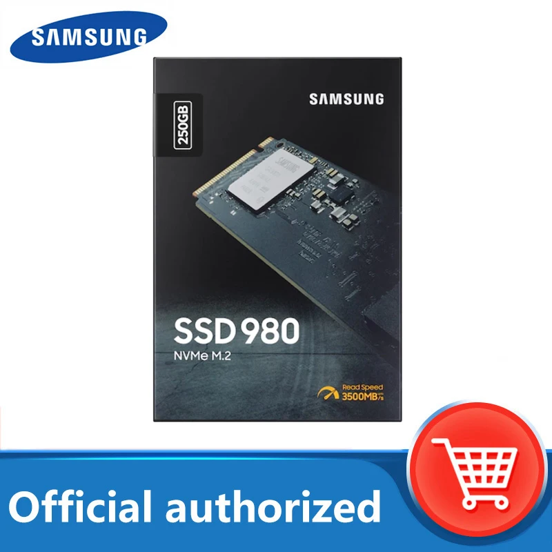 SAMSUNG SSD M.2 250GB 500GB 1TB 980 NVMe Internal Solid State Drive Hard Disk M2 2280 TLC PCIe Gen 3.0 x 4, NVMe 1.4 for PC