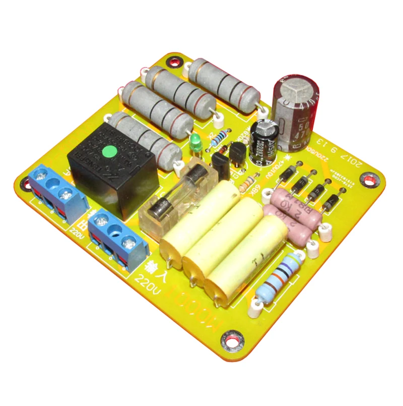 1000W 220V Power Amplifier Power-on Delay Soft Start Protection Board