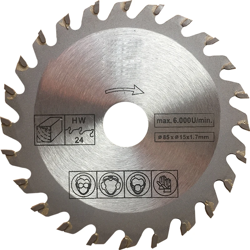 85mmx24T TCT Wood Cutting Blade,5pcs/Lot,Accessory Cutting Wheel Disk For Mini Electric Hand Circular Saw Cutter,Free Shipping!