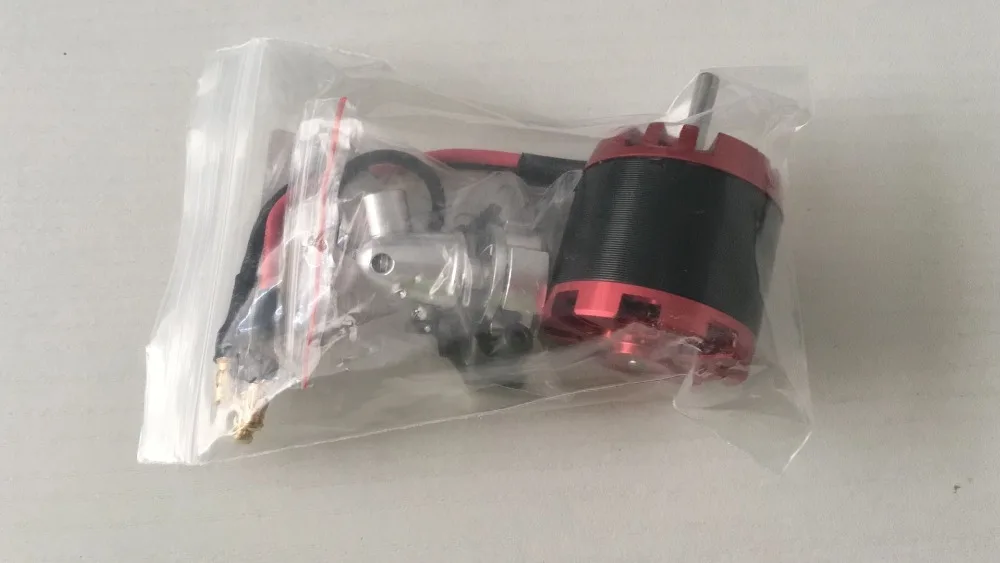 SK3536/N2814 3536 1100KV Brushless Motor 520W 2-4S 45A EMP + Zubehor w/Adapter