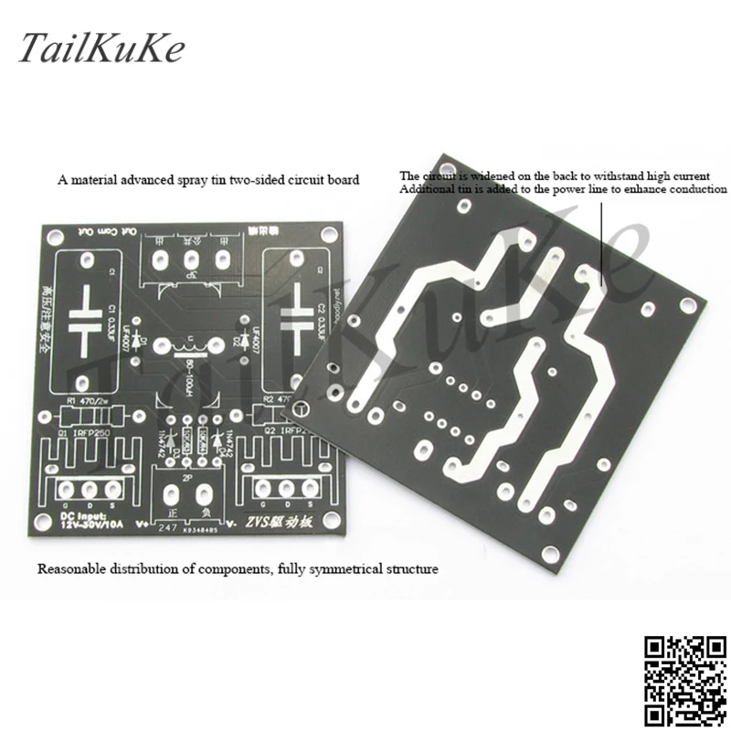Bobina Tesla Xong ZVS Cuộn Dây Tesla Tăng Công Suất Cao Cấp Điện Áp Máy Phát Điện Ổ Đĩa Cảm Ứng Nhiệt Module Sản Xuất