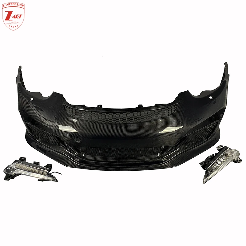 

Z-ART GT3 Front Bumper For Porsche 987.2 Facelift Body Kit For Boxster Cayman 2009-2011 Carbon Fiber Body kit