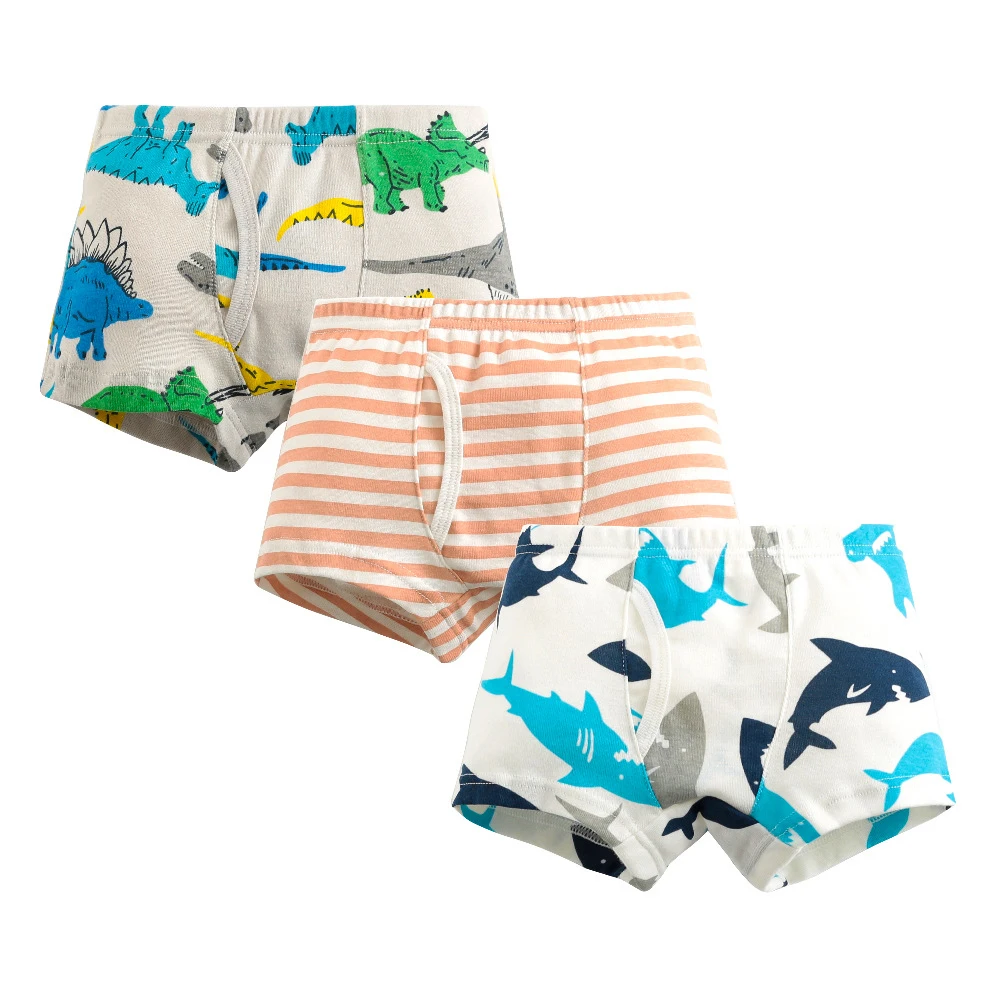 

Children's Underwear For Boys And Boys' boxers Cotton Boxer Shorts For Babies' Tops Summer Thin Middle Children Cute Underwear