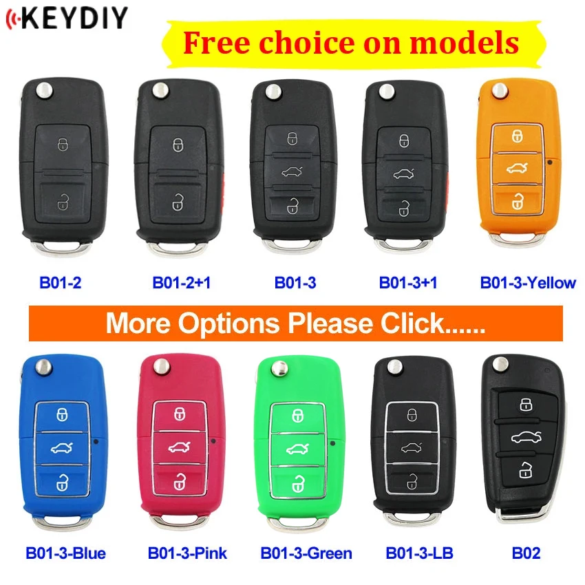 

KEYDIY Remote KD Remote Control Car Key B01-2 B01-2+1 B01-3 B01-3+1 B02 B01-3 Luxury for KD900 URG200 KD900+ KD-X2 Mini KD