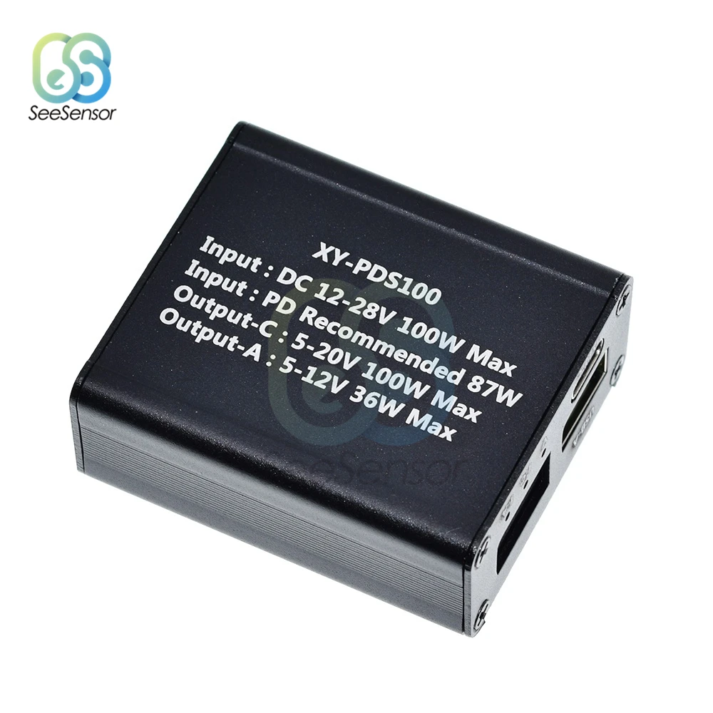 XY-PDS100 PDS100 DC12-28V 100W Step Down modulo caricatore rapido per telefono cellulare QC4.0 QC3.0 type-c USB per Huawei SCP/FCP Apple PD