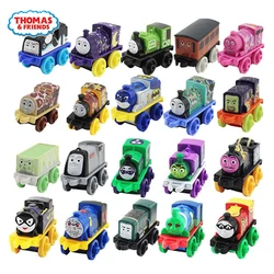 Original thomas e amigos mini locomotiva de plástico trem brinquedo modelo carro criança brinquedos para crianças brinquedos diecast presente aniversário