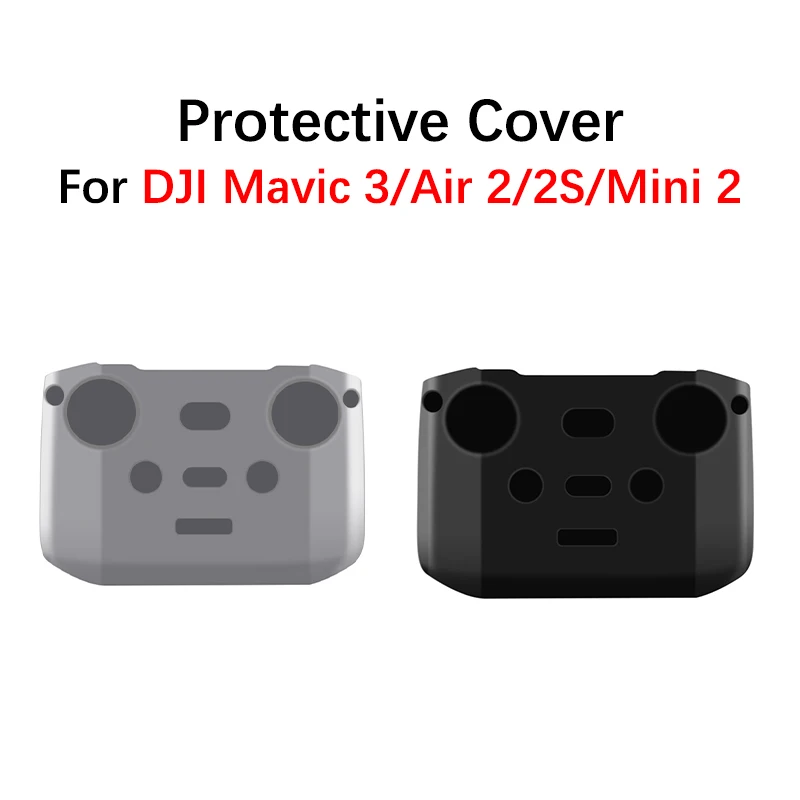 For DJI MAVIC 3/Air 2/2S/Mini 2 Drone Remote Controller Silicone Case Protective Cover Dust-proof Scratch Resistant Accessories