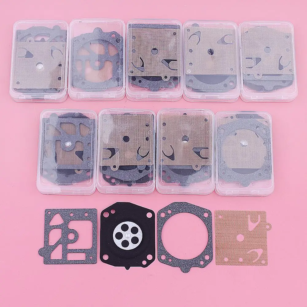Diaphragm Carburetor Gasket Rebuild Repair Kit For Stihl MS270 MS280 MS290 MS390 MS341 MS361 MS440 MS441 MS461 Chainsaw 10pcs