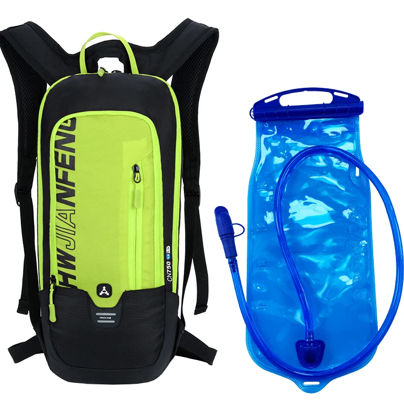 Mochila deportiva al aire libre escalada senderismo correr bicicleta ciclismo mochila ultraligera vejiga hidratación bolsa de agua mochila impermeable