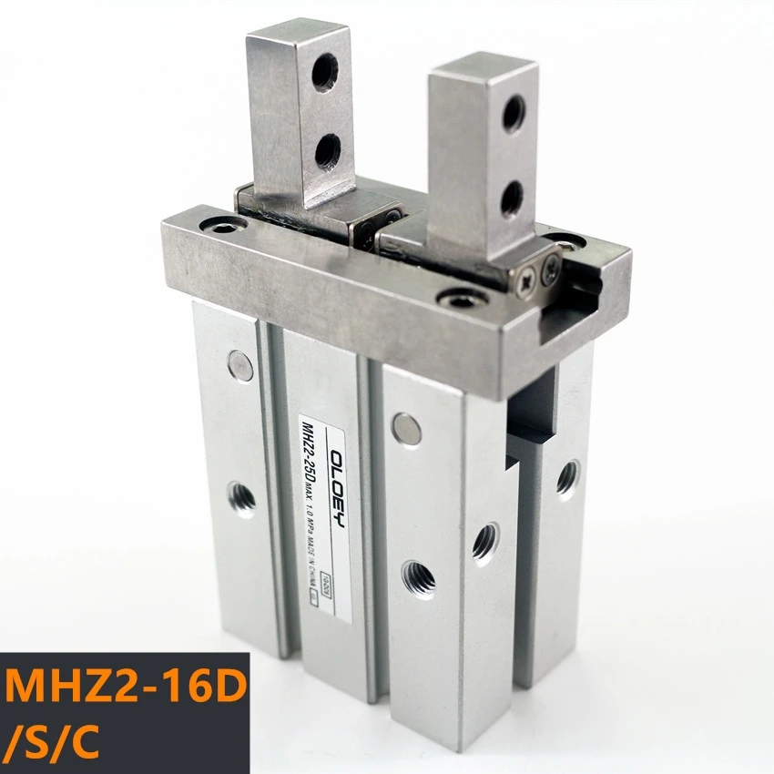 

MHZ2 MHZ2-16D MHZ2-16D1 MHZ2-16D2 MHZ2-16D3 MHZ2-16S C pneumatic cylinder Air Gripper Standard 2 Fingers Double/Single acting