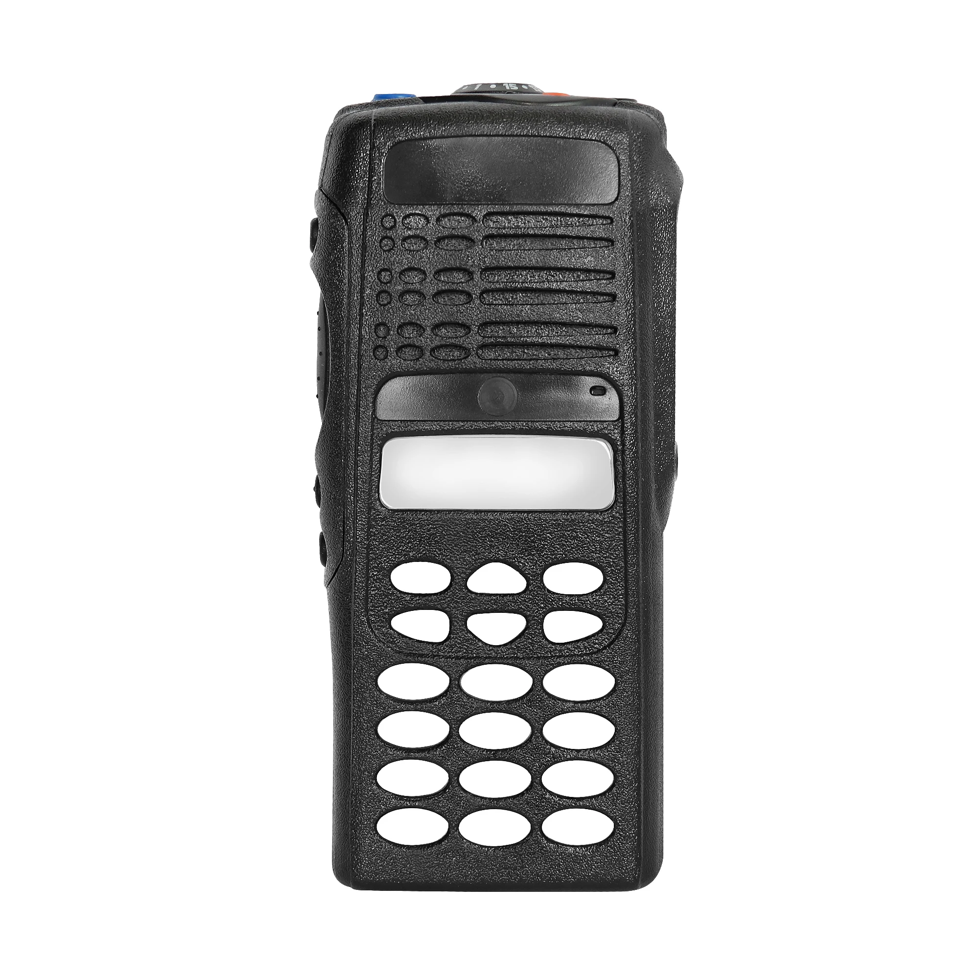 Cover Black Walkie Talkie perbaikan Full-keypad Case Cover Housing untuk GP338 HT1250 PRO7150 Portable dua arah Radio -- VBLL