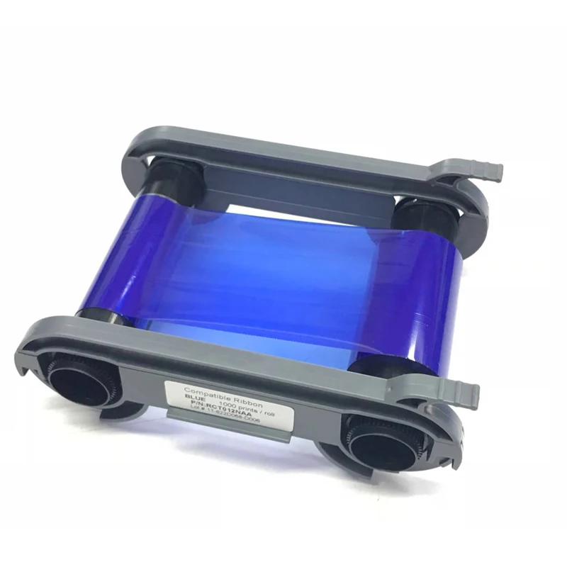 

New 800300-304 Blue Ribbon 1000 prints For zebra ZC100 ZC150 ZC300 ZC350 Card Printer