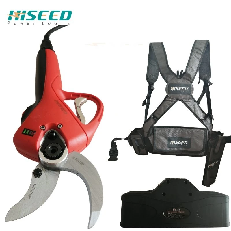 Rechargeable Battery Capacity 4AH Vigorous Branches Labor-Saving Electric Pruning Shears Garden Tools