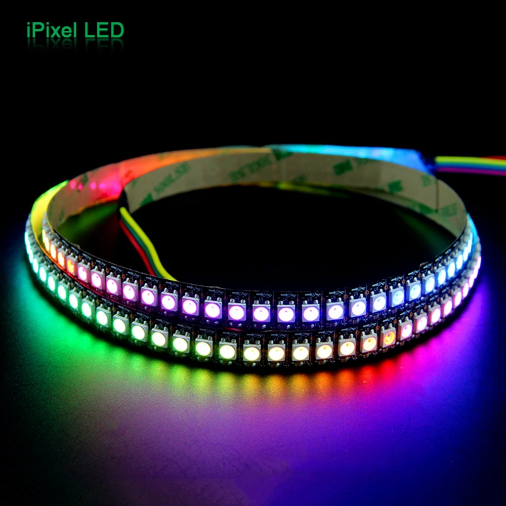 Tira de luces LED direccionable, 5V, SMD5050, RGB, 144
