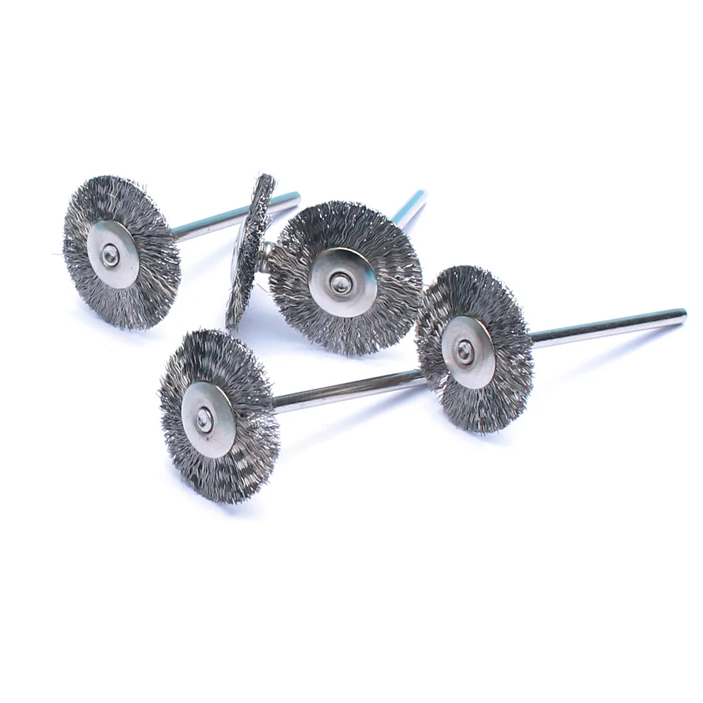 1pcs Gold Electric Manicure Drills Cleaning Brush Milling Cutter Copper Wire Cleaner Nail Art Accessories Drill Bit Clean Tool