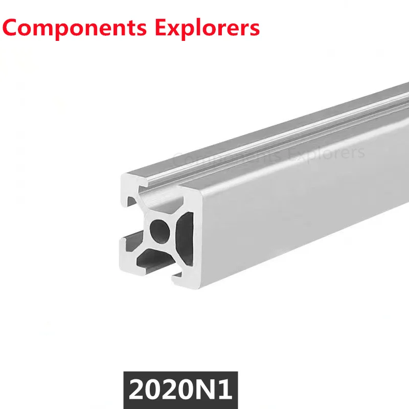 100~2500mm Arbitrary Cutting 2020N1 2020N2 2020N3 2020V-N1 European Standard 1/2/3 Edge Slot Sealing Aluminum Extrusion Profile