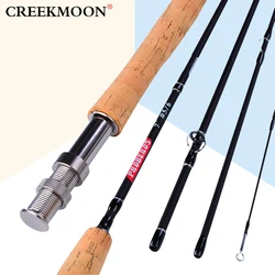 Fly Fishing Rod 7FT 2.1M 4 Section Line wt 3/4 5/6 7/8 Soft Cork Handle Fly Rods Fishing Pole Tackle