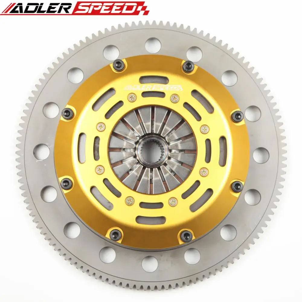 

Adlerspeed Racing Clutch Twin Disk For Acura CSX ILX RSX TYPE-S TSX Honda Accord Civic SI K20 k24 Medium WT B