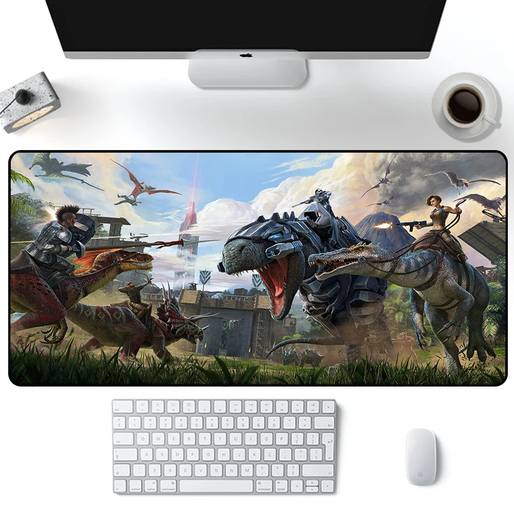 Ark Survival Evolved Mouse Pad Large Gaming Mousepad Gamer XXL Computer Office Mouse Mat Keyboard Mat Desk Pad Laptop Mausepad