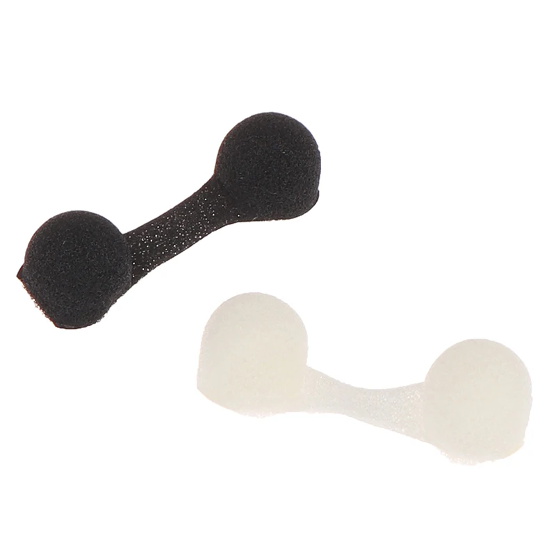 50Pcs/lot Anti-pollution Tanning Nasal Plug Spray Nose Filters Sponge Black/White