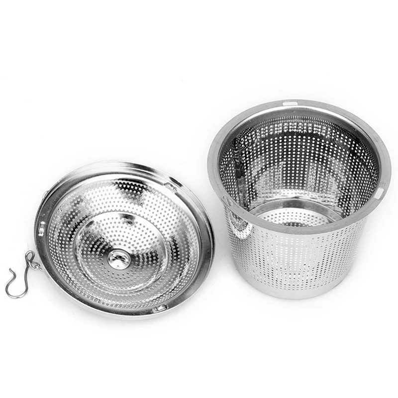 304 Stainless Steel Tea Ball Strainer Mesh Herbal Infuser Filter Tea Leaf Spice Tea Strainer for Teapot Kitchen Tool