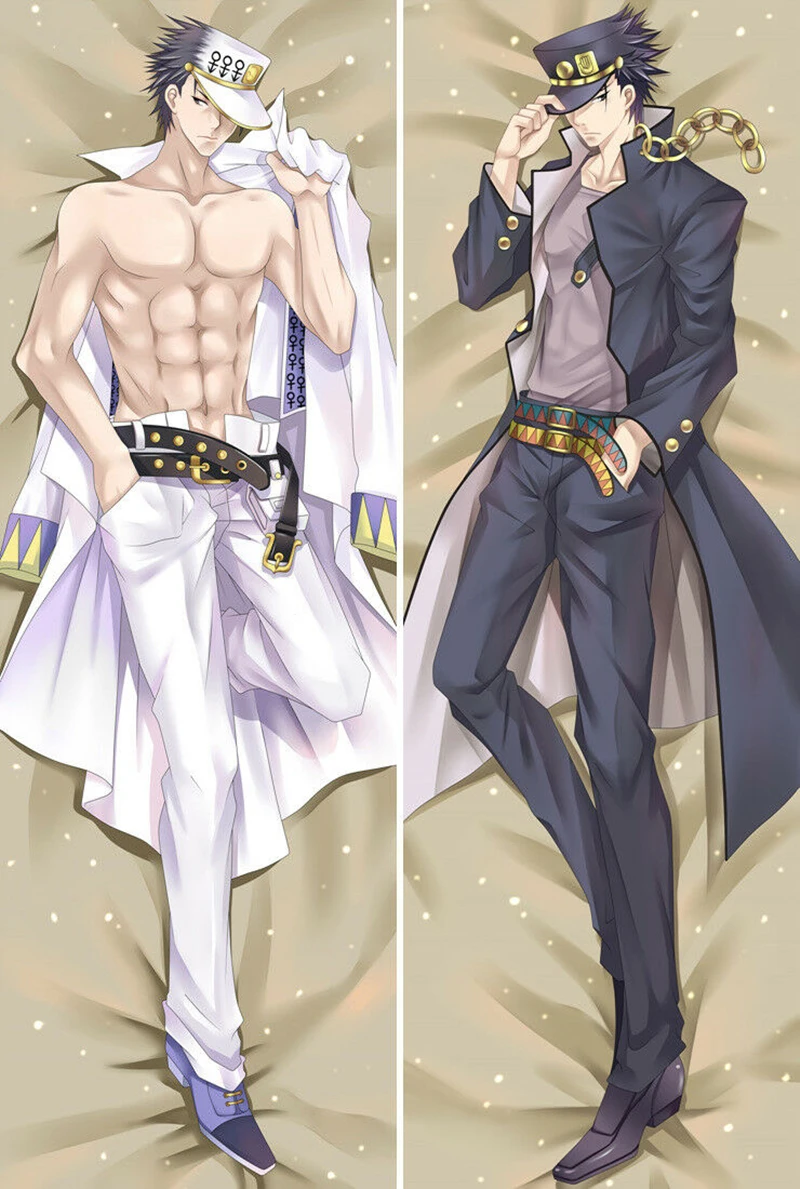 

Anime JoJo Kujo Jotaro Cosplay Dakimakura Pillow Case Hugging Body Gift