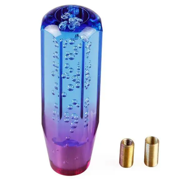 

Universal Car Purple Blue 100mm 4" Bubble Gear Shift Knob Manual Short Throw Shifter