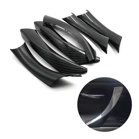 RHD LHD Car Interior Passenger Door Carbon Fiber Style Pull Handle Kit For BMW 3 series E90 E91 316 318 320 325 328i 2005-2012 - AliExpress 