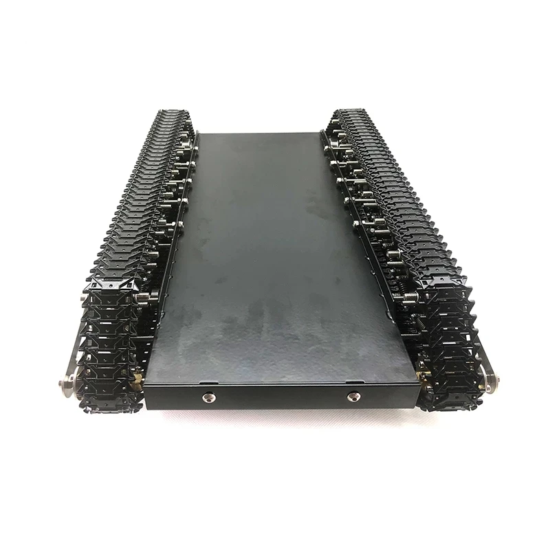 Telaio per auto con cisterna in metallo/S struttura interamente in acciaio, dimensioni grandi, carico da 30 kg/serbatoio di assorbimento degli ostacoli per il controllo del robot RC