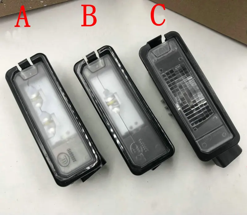 Для Bora Golf 6 Golf 7 mk6 mk7 Passat b7l Jetta Scirocco CC светодиодная лампа заднего номерного знака оригинальная лампа заднего номерного знака Для Bora Golf 6 Golf 7 mk6 mk7 Passat b7l Jetta Scirocco CC светодиодная лампа заднего номерного знака оригинальная лампа заднего номерного знака