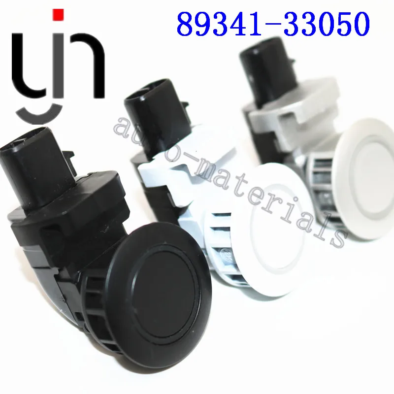 1Pcs Parking Distance Control PDC Sensor For To y ota Ca mry Coro lla 89341-33050-A0 89341-33050 black white silvery color