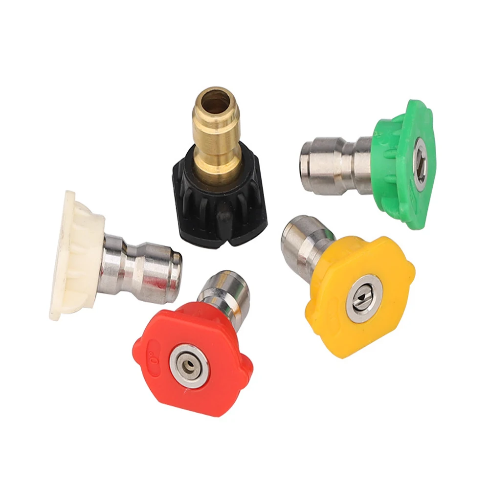 1/4 "accessorio per idropulitrice per auto ugelli Turbo spruzzatore accoppiatore orientabile spruzzatore a getto per connettore rapido