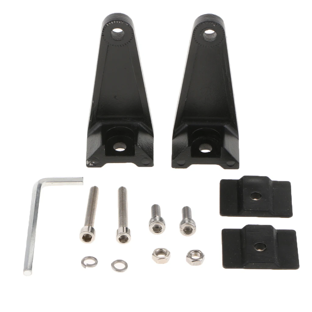 Universal Fit Side Brackets For Mounting Double Row Straight