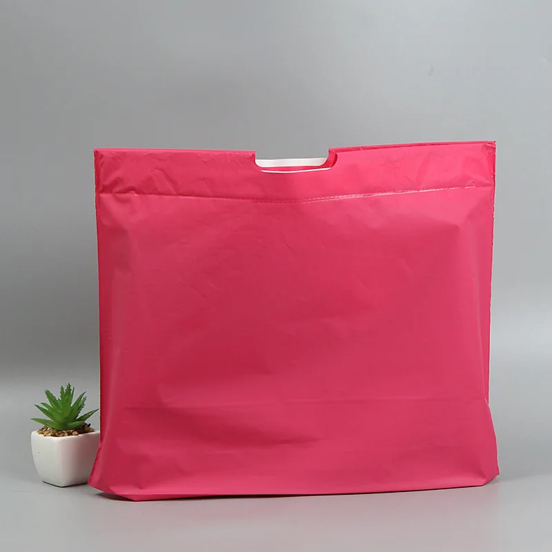 Borsa per la spesa in plastica EVA riutilizzabile stampata con LOGO personalizzato da 50 pezzi con manico con coulisse per borsa da imballaggio